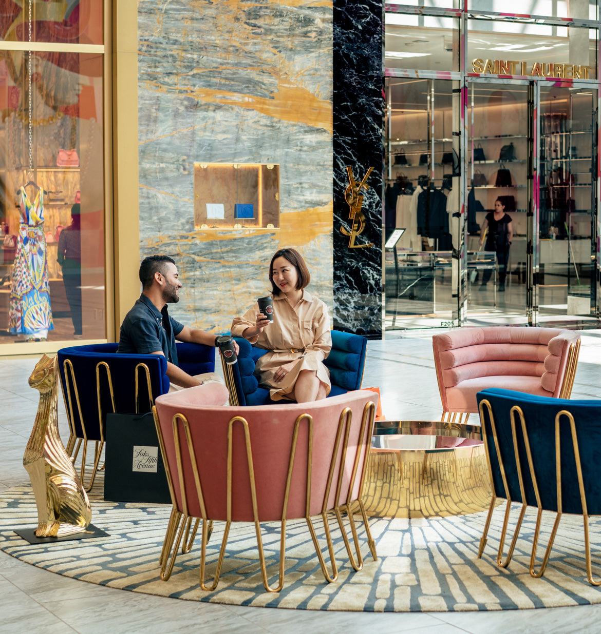 Jonathan Adler Maxime Club Chair at Americam Dream Mall