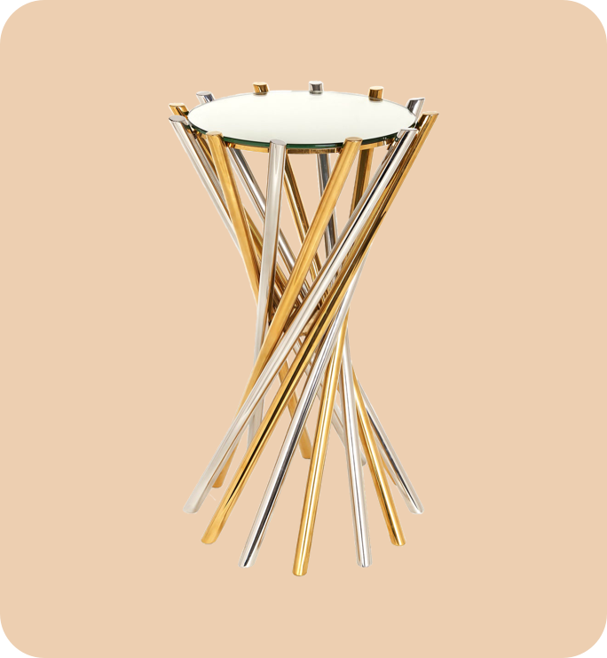 Jonathan Adler Electrum Accent Table