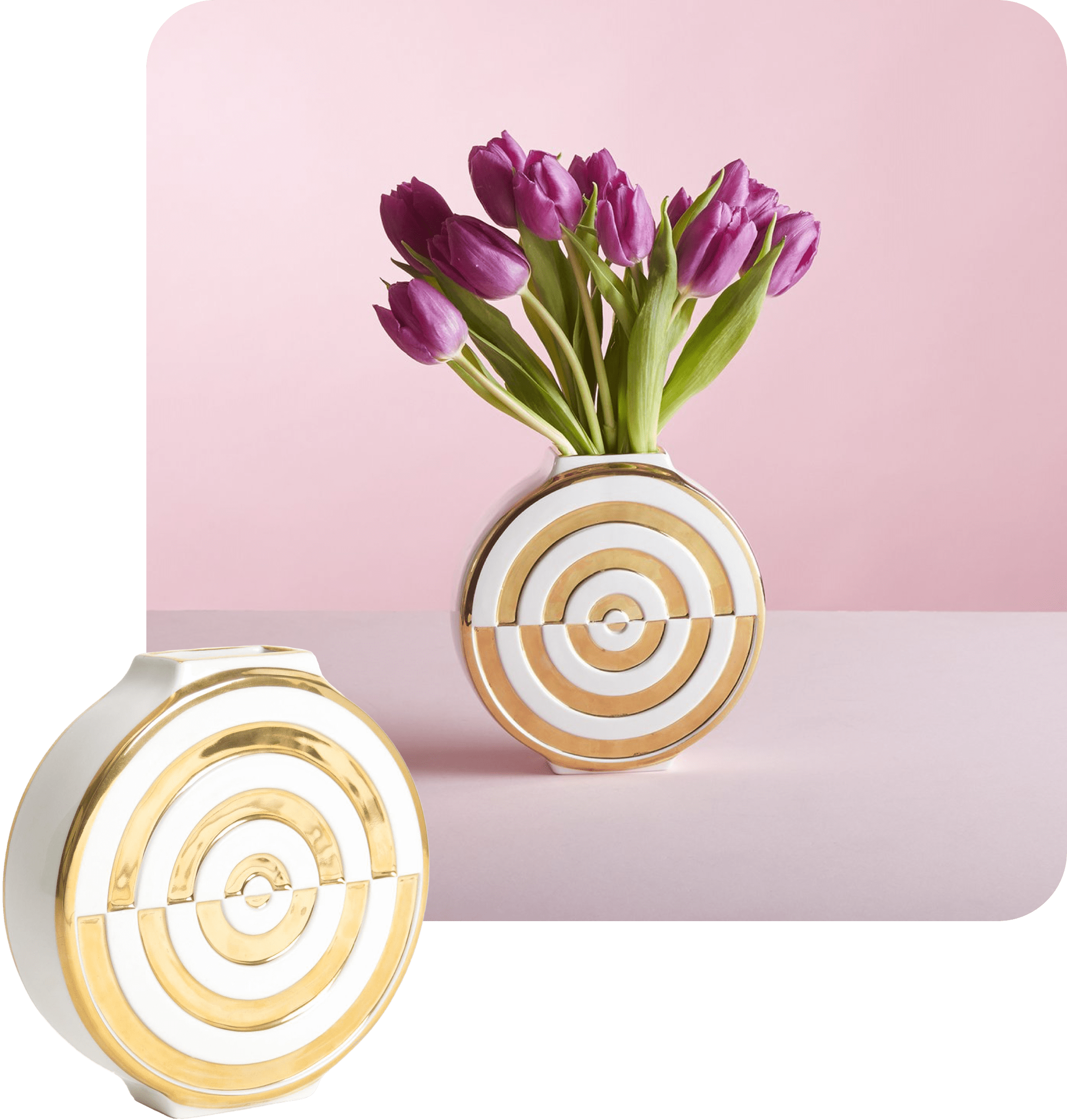 Futura Bullseye Vase by Jonathan Adler
