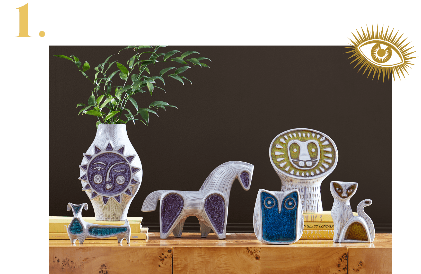 Jonathan Adler Glass Menagerie Pottery