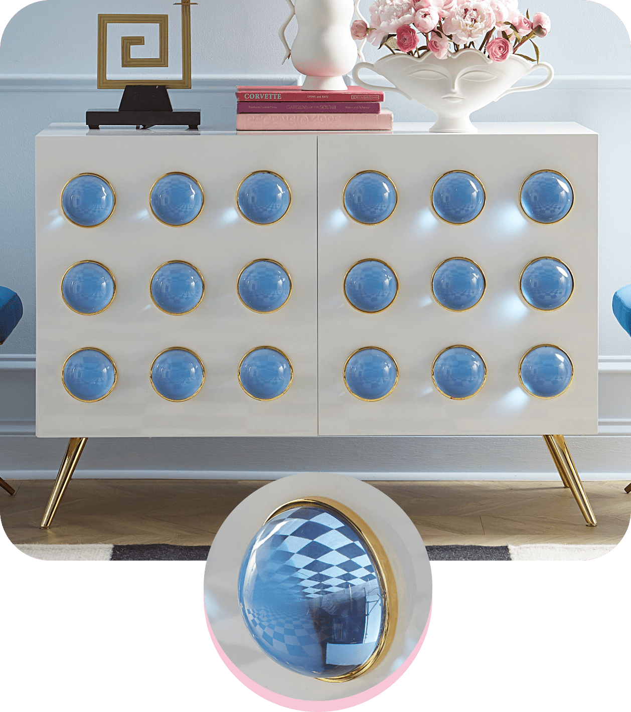 Jonathan Adler Globo Cabinet