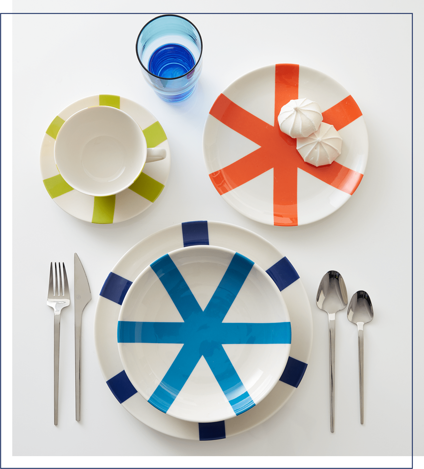 Helsinki porcelain dinnerware, Jonathan Adler