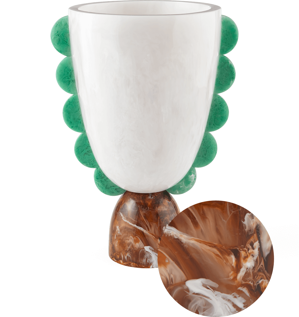 Mustique Scalloped Urn