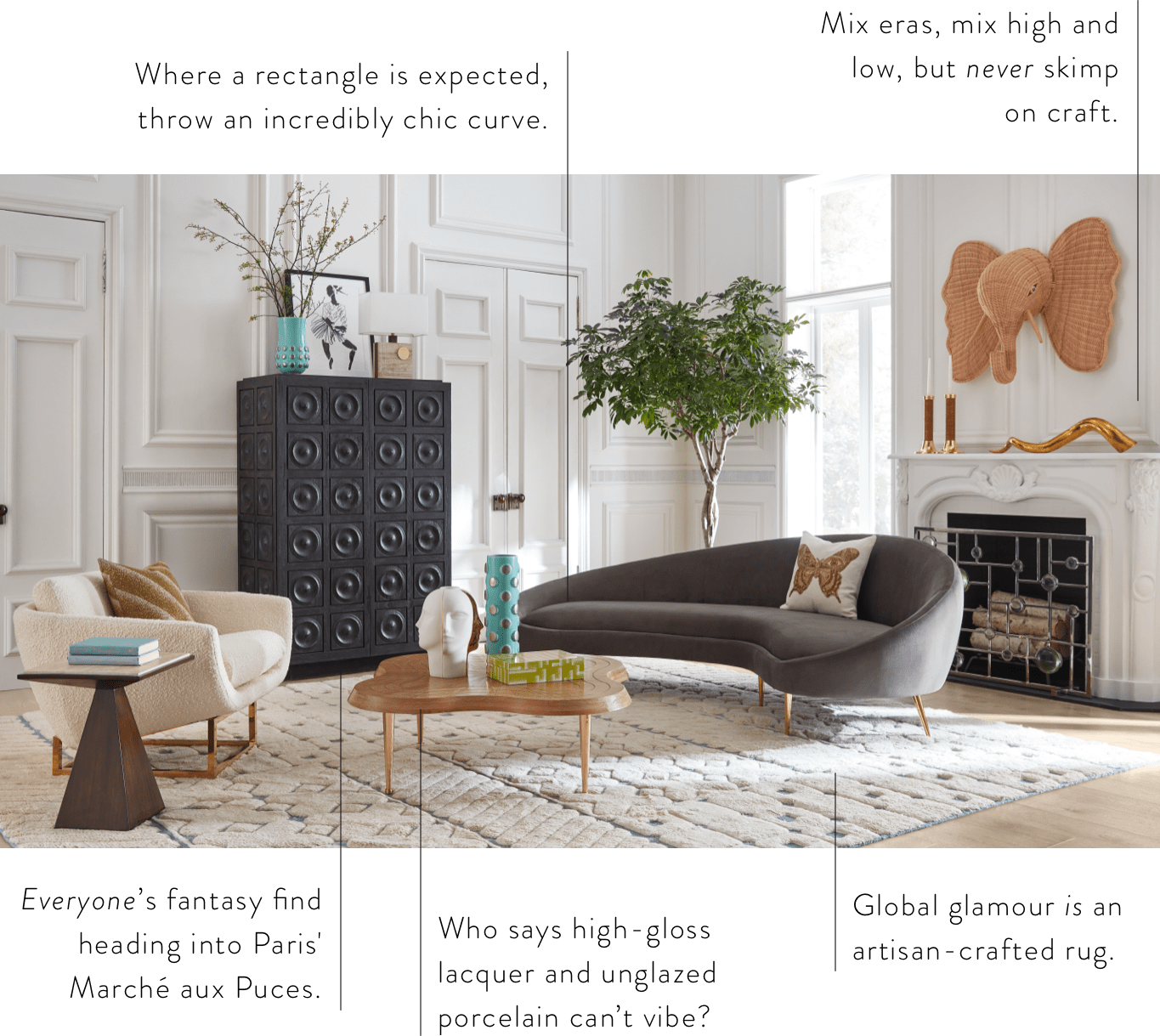 Modern furniture, lighting, and décor from Jonathan Adler