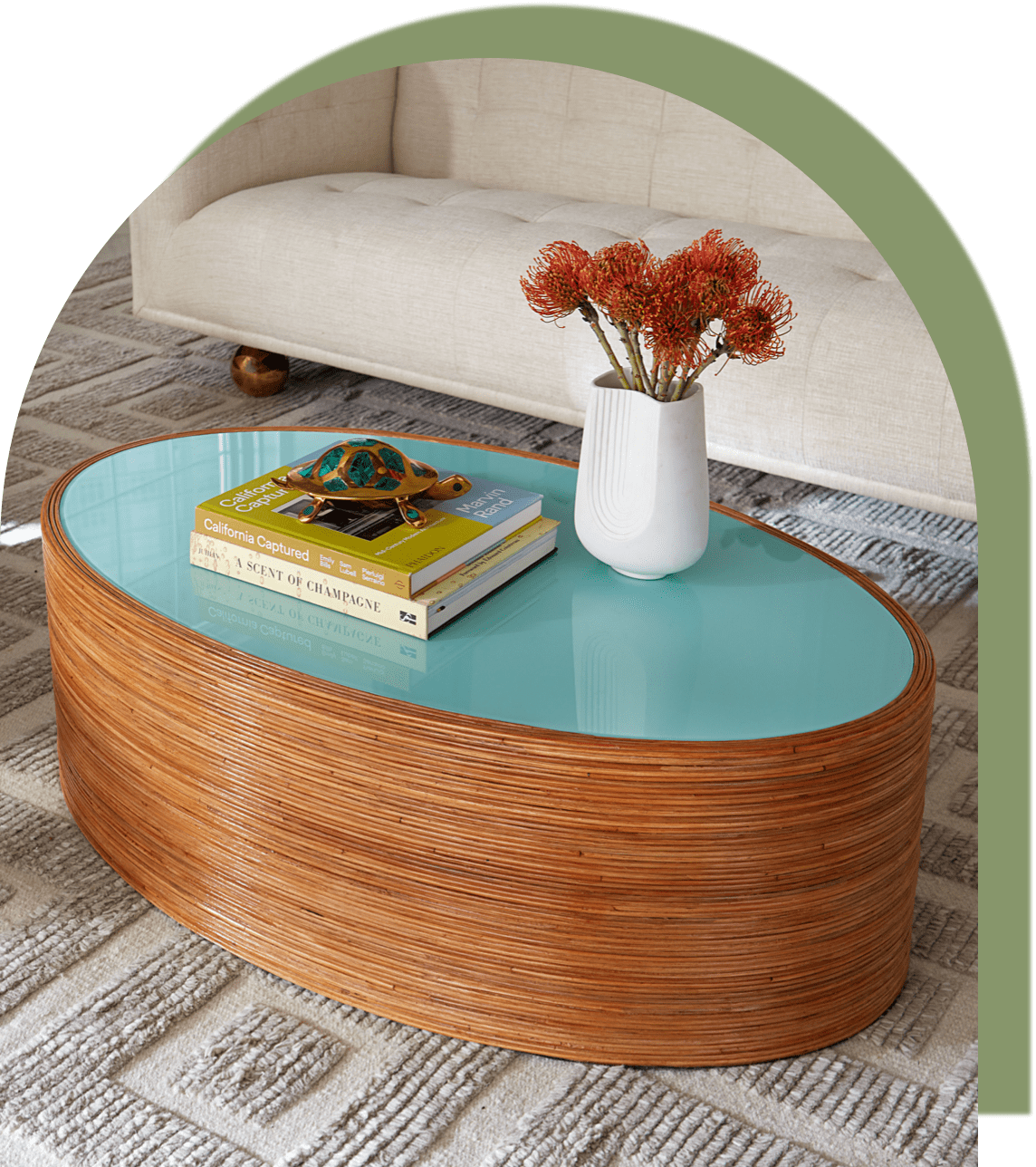 Riviera Cocktail Table by Jonathan Adler