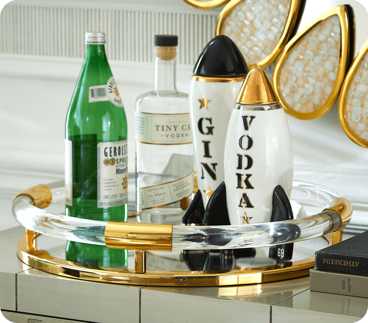 Round Jacques Tray by Jonathan Adler