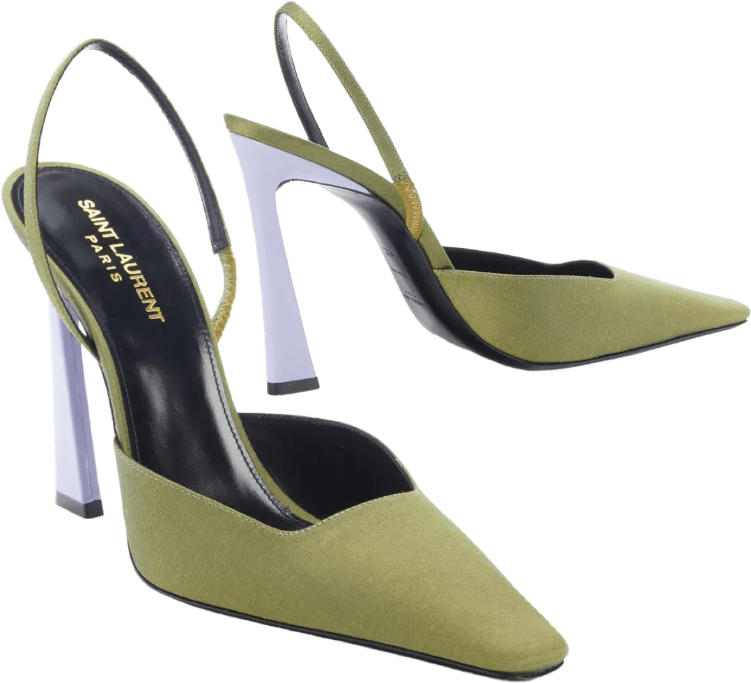 Saint Laurent Tom Ghemon Slingback Pump