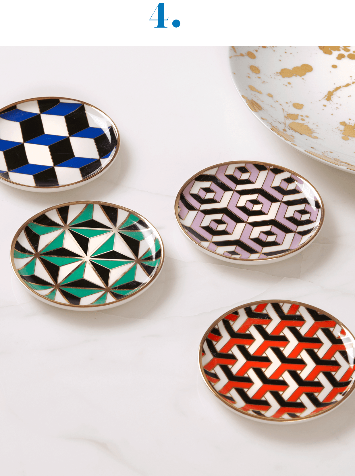 Jonathan Adler Versailles Coasters